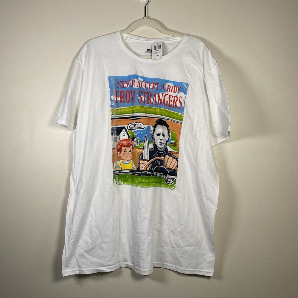 Hot Topics Halloween Michael Myers Graphic T-shirt 2XL